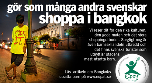 Artikel om Bangkoks utsatta barn - ECPAT